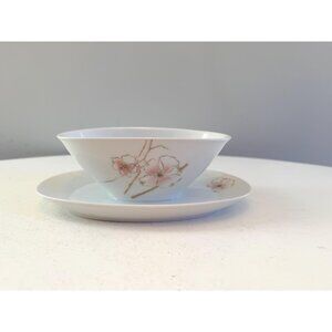 Rosenthal Continental Blush Gravy Boat / Small Serving Bowl Raymond Loewy
